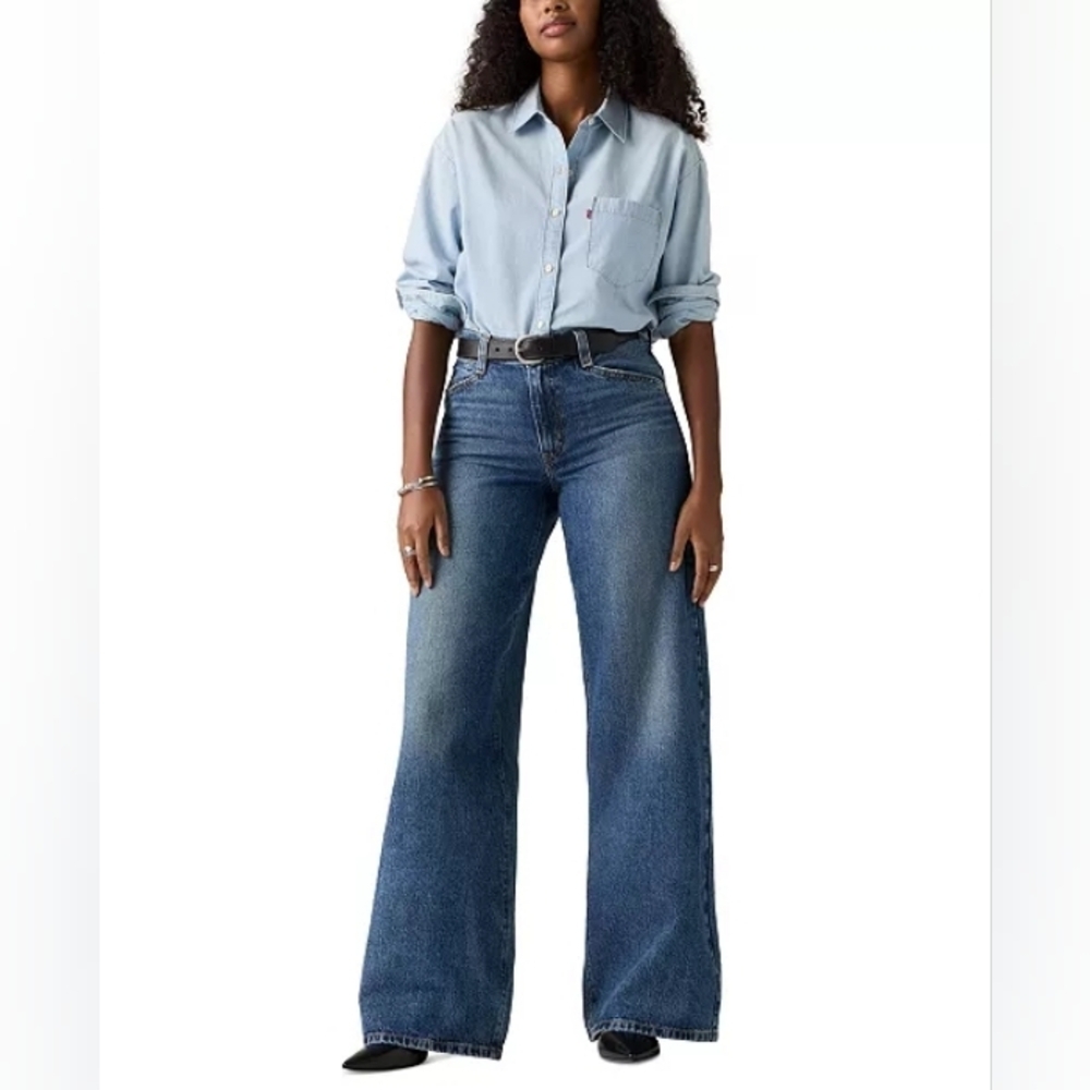 NWT Levi's '94 Baggy Wide-Leg Relaxed-Fit Denim Jeans SZ 29 X 31